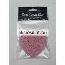 Rose Cosmetics Kozmetikai Szivacs Szív 1 db smink kiegészítő
