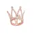  Rose Gold mini tiara torta dísz hercegnőknek