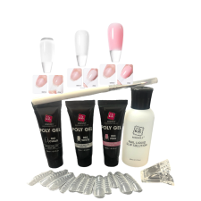 Rose Nails Poly gél Induló szett 3DB poly/acryl gél lakk zselé