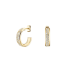 Rosefield CRYSTAL HOOPS JECHG-J928 NŐI NEMESACÉL FÜLBEVALÓ