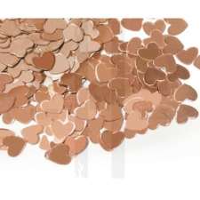 ROSEGOLD SZÍV KONFETTI - 12 gr. party kellék