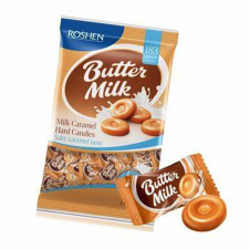 Roshen Butter Milk sós karamellás töltetlen keménycukorka 1kg csokoládé és édesség