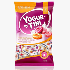 Roshen Yogurtini töltetlen keménycukorka  1 kg csokoládé és édesség