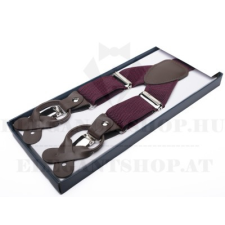  Rossini 2 in 1 férfi nadrágtartó - Bordó ajándéktárgy