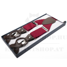  Rossini 2 in 1 férfi nadrágtartó - Meggypiros ajándéktárgy