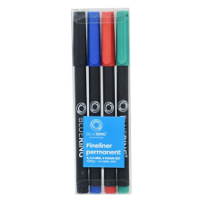 Rostirón, tűfilc alkoholos készlet, 0,4mm, OHP Bluering® S, 4 klf. szín filctoll, marker