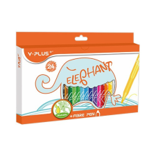 Rostirón Y-Plus + Elefánt 24 db-os klt. normál végű filctoll, marker