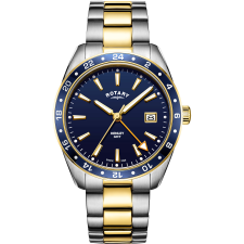 Rotary GB05296/05 Henley GMT men`s 40mm 10ATM, karóra