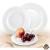 ROTBERG Basic fehér 24cm 6db-os porcelán lapostányér szett