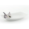 ROTBERG Kínálótál, porcelán, négyszögletes, 33 cm ROTBERG,  Quadrate , fehér