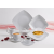ROTBERG Tejszín kiöntő, porcelán, négyszögletes,20 cl, , 