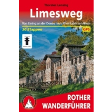 Rother Wanderführer Limesweg – Thorsten Lensing idegen nyelvű könyv