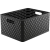 Rotho Country Tárolódoboz, 28 l, antracit