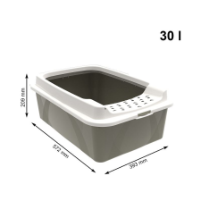 Rotho Eco Bonnie macska alomtálca 30 liter cappuccino-krémszínű (4004707422) (Rotho4004707422) macskatoalett