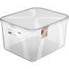Rotho Lona műanyag tároló doboz 25 liter átlátszó (1047000096) (Rotho1047000096) - Háztartási tárolódobozok
