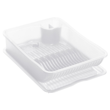 Rotho SPACE WONDER MŰANYAG EDÉNYSZÁRÍTÓ TÁLCÁVAL, FEHÉR konyhai eszköz