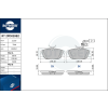 Rotinger fékbetétkészlet, tárcsafék ROTINGER RT 2PD05982