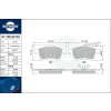 Rotinger fékbetétkészlet, tárcsafék ROTINGER RT 2PD32702