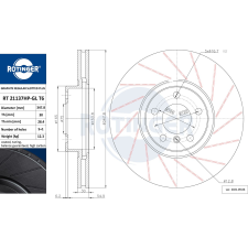 Rotinger féktárcsa ROTINGER RT 21137HP-GL T6 féktárcsa