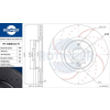Rotinger féktárcsa ROTINGER RT 21608-GL T5