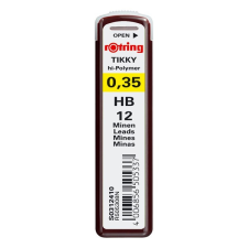 Rotring 0,35mm HB 12db-os nyomósirón betét nyomósirón, rotring betét