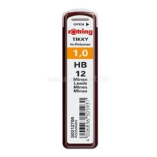 Rotring 1mm HB 12db-os nyomósirón betét (NRR0312700) nyomósirón, rotring betét