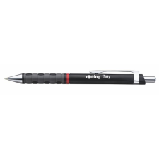 Rotring Golyóstoll, 0,8 mm, nyomógombos, fekete tolltest, rotring &quot;tikky&quot;, kék 1904629 toll