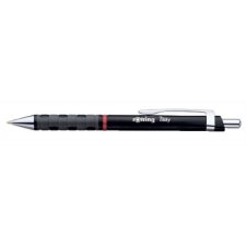 Rotring Golyóstoll, 0,8 mm, nyomógombos, fekete tolltest, ROTRING "Tikky III", kék toll