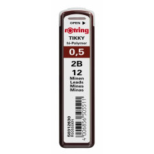 Rotring Grafitbél ROTRING 0,7mm 2B nyomósirón, rotring betét