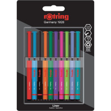 Rotring liner 10 db-os vegyes színű tűfilc készlet nrr2166220 filctoll, marker