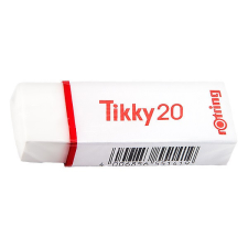 Rotring Radír ROTRING Tikky 20 papírtokos 64x12x22mm fehér radír