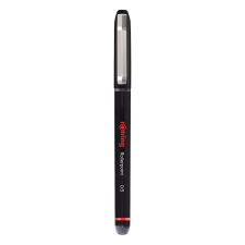 Rotring Rollertoll, 0,5 mm, kupakos, ROTRING Rollerpoint, fekete (R2146103) nyomósirón, rotring