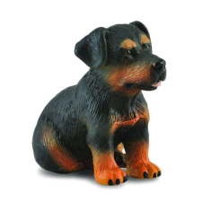 Rottweiler kiskutya figura - Collecta játékfigura