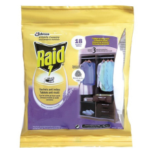  Rovarírtó molyirtó tabletta RAID 18db-os levendula tisztító- és takarítószer, higiénia