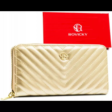  Rovicky Női Pénztárca Echo Bőr R-Prk-04-Hrh-3181 Gold – Arany