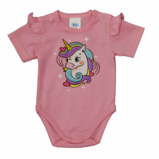  Rövid fodros ujjú baba body cuki Unikornis mintával kombidressz, body
