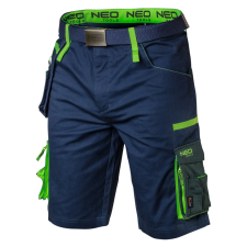 Rövid munkásnadrág, övvel, PREMIUM, 62% pamut, 35% polyester, 3% elastane, XS munkaruha