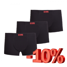  Rövid szárú boxeralsó (3db-os)