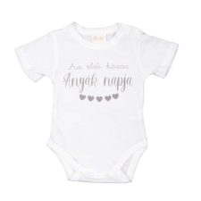  Rövid ujjú Anyák napi baba body kombidressz, body