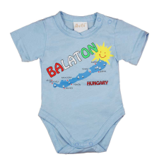  Rövid ujjú baba body Balaton felirattal kombidressz, body