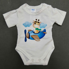 Rövid ujjú baba body cuki Repülős mintával kombidressz, body