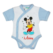 Rövid ujjú baba body Mickey egér mintával (56) - fehér kombidressz, body