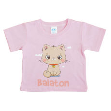  Rövid ujjú Balatonos cicás póló