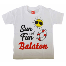  Rövid ujjú Balatonos póló Mentőöv
