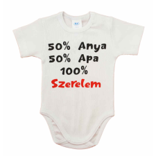Rövid ujjú bébi kombidressz kombidressz, body