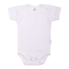 Rövid ujjú body vállon patentos 68 - fehér kombidressz, body