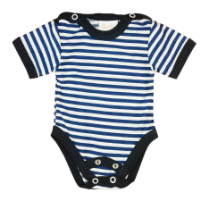 Rövid ujjú dupla patentos baba body kombidressz, body