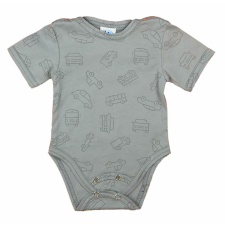 Rövid ujjú dupla patentos baba body kombidressz, body
