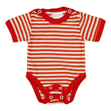 Rövid ujjú dupla patentos baba body kombidressz, body