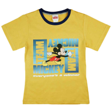  Rövid ujjú kisfiú póló Mickey egér mintával